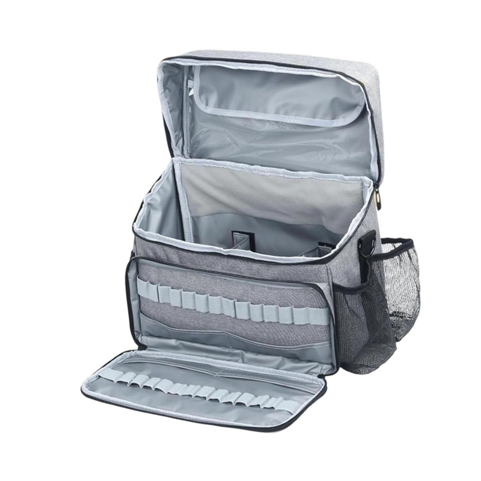 Magideal - Bolsa Organizadora De Pintura Acrílica, Estuche De Almacenamiento De Pintura Acrílica, Resistente Al Desgaste, Portátil, Práctico Estuche De Almacenam