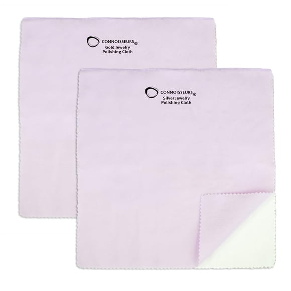 Kit de paños para pulir CONNOISSEURS, 2 unidades, 36 x 36 cm