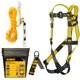 thumbnail image 1 of Kit de seguridad para tejados, arnés DEWALT D1000 con salvavidas vertical de 15 m, 1 of 5