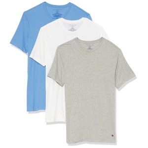 Camisetas Tommy Hilfiger Cotton Classic Para Hombre, Paquete De 3