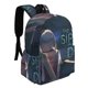 thumbnail image 2 of The Witcher: Sirenas de las Profundidades-theme Backpack, Campus style schoolbag Bookbag with Adjustable Shoulder Straps And Large Zip Compartment, Unisex Travel Bags.42x30x15cm, 2 of 6