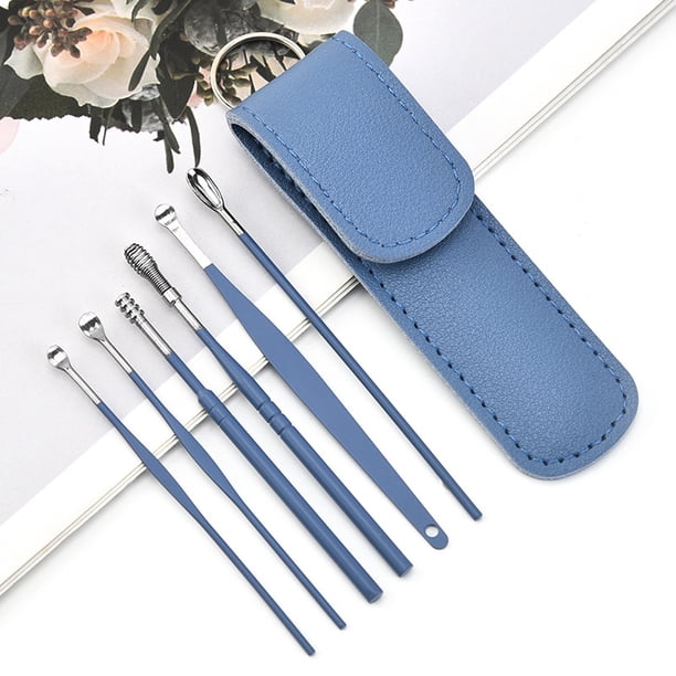 Stainless Steel Ear Wax Removal Tool Ears Health Care Ear Wax Removal Ear Cleaning Kit Ear Care Ear Cleaning Tool Ear Pick