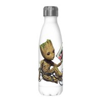 Botella De Acero Inoxidable Marvel Groot Tape 500 Ml
