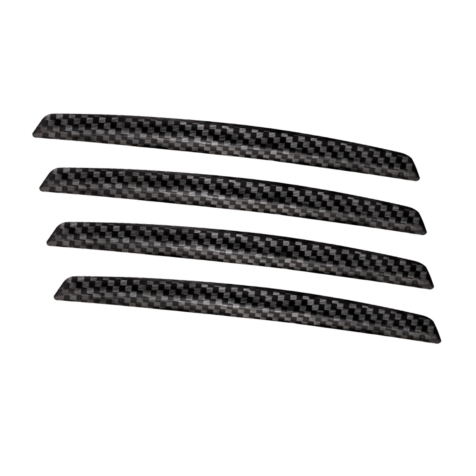 Ioensy - Protectores De Borde De Puerta De Coche De 4 Piezas, Duraderos Para Vehículos Sedán