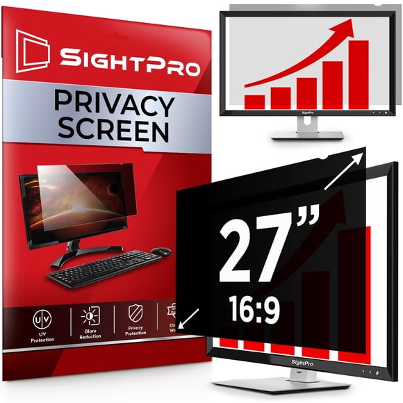 Filtro de pantalla de privacidad SightPro para monitores 16:9 de 27 pulgadas