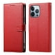 thumbnail image 1 of Funda Para Iphone 13 Pro – Cuero Premium, 3 Ranuras Para Tarjetas, Protección Contra Impactos, 1 of 5