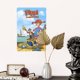 thumbnail image 5 of Pippi Calzaslargas Cartel de metal, decoración de pared con cartel de metal personalizado, regalos para aficionados, amigos, familia y seres queridos 30x20 cm, 5 of 6