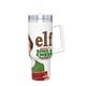 thumbnail image 2 of Elf: El Musical de Buddy Vaso aislado de acero inoxidable con asa, diseño temático, regalo para familia, amigos y fans; incluye pajita y encaja en el portavasos estándar, 40 oz, 2 of 6