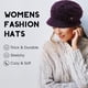 thumbnail image 4 of Gorro de invierno con ala de punto cálido, 4 of 5