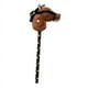 thumbnail image 3 of Caballo De Peluche Resistente Para Montar A Caballo, Juguete Para Niños, Niñas Y Niños, Color Marrón Oscuro B, 3 of 3