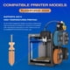 thumbnail image 5 of Kit de boquillas Ftzataz mejorado AD5X de 0.4 mm para hotend de impresora 3D, 5 of 8