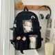 thumbnail image 1 of Waterproof Book Bag Multifunctional Nylon Large Capacity School Bag Travel Backbag Teenage, 1 of 3
