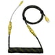 thumbnail image 3 of Bobina Tipo C Cable Para Teclado Mecánico Resorte Espiral Cable Negro 3 Uds, 3 of 5