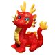 thumbnail image 1 of Dragón Chino De Peluche De Juguete Mu?eco De Animal De Dragón Relleno Para Fiesta Oficina Vacaciones, 1 of 5