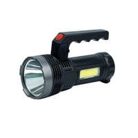 Genérico - Linterna Solar 1 Led + 1 Cob Recargable Indicador De Carga