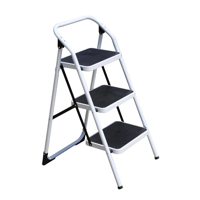 Escalera Plegable Qrubber De 3 Peldaños