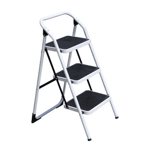 Escalera Plegable Qrubber De 3 Peldaños