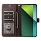 thumbnail image 5 of FOXDOCK Funda tipo Cartera para Xiaomi Redmi Note 13 Pro 5G – Cubierta de Cuero PU con Múltiples Ranuras, Bolsillo para Efectivo y Correa de Muñeca, 5 of 6