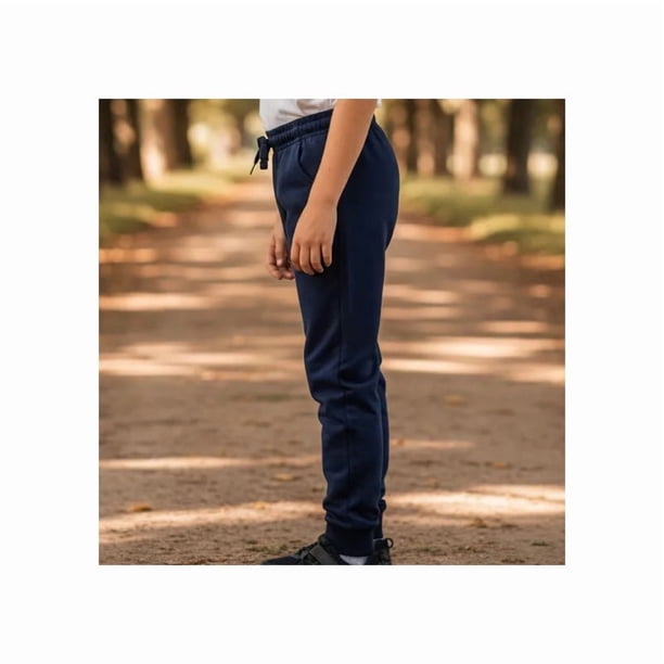Pack 3 Pantalones Buzo Niño Azul Marino