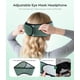 thumbnail image 4 of Sleep Headphones MUSICOZY Bluetooth 5.4 Antifaz para dormir, color verde oscuro, 4 of 9