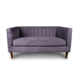 Latam Home - Sofá Sorrento 2C Tela Velvet Vivian Lila