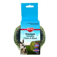 Toy Chew & Treat Kaytee Premium Timothy Hay Chew-A-Bowl