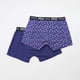 thumbnail image 2 of Boxer Hombre Print Bipack Azul Corona, 2 of 4