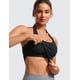 thumbnail image 5 of Sujetador deportivo CRZ YOGA Butterluxe Halter Longline Acolchado Negro, 5 of 5