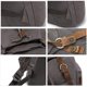 thumbnail image 5 of Mochila HuaChen Vintage de lona 18x32x20 cm con piel, 5 of 6
