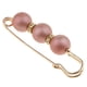 thumbnail image 2 of abs perlas rhinestone espaciador cuentas broche de seguridad broche clip bufanda sombrero rosa, 2 of 5