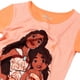 thumbnail image 2 of Conjunto de pijama Disney Floral Moana para niñas, 4 piezas, talla 6, algodón, 2 of 7