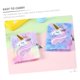 thumbnail image 3 of Diario con candado, regalos para niñas, diario para niñas, regalos para viajes de niñas, adorable diario de peluche con diseño de unicornio para niñas, cuaderno de peluche, adorable bloc de notas de p, 3 of 7