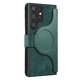 thumbnail image 5 of Funda Billetera Magnética para Samsung Galaxy S22 Ultra Soporte Tarjetas Desmontable Verde, 5 of 6