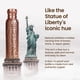 thumbnail image 5 of Botella de agua Otiem Pure Copper, 1 litro/34 oz, hecha a mano, ayurvédica, 5 of 9