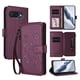 thumbnail image 1 of Funda Cartera Mariposa para [Google Pixel 10a] con Soporte y Cremallera Violeta, 1 of 6