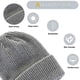 thumbnail image 3 of Gorro clásico de invierno cálido para hombre, gorro de punto acrílico con puños, gorro de uso diario, 3 of 7