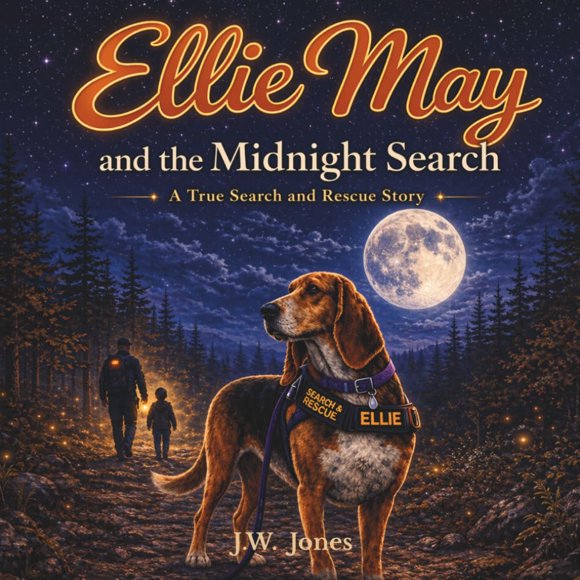 Libro Ellie May y la búsqueda de medianoche de JW Jones