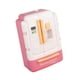 thumbnail image 2 of Juego de simulación de cocina para niños, refrigerador de simulación, decoración para casa de muñecas, regalos, fácil de llevar, juego de cocina multi Rosa, 2 of 5