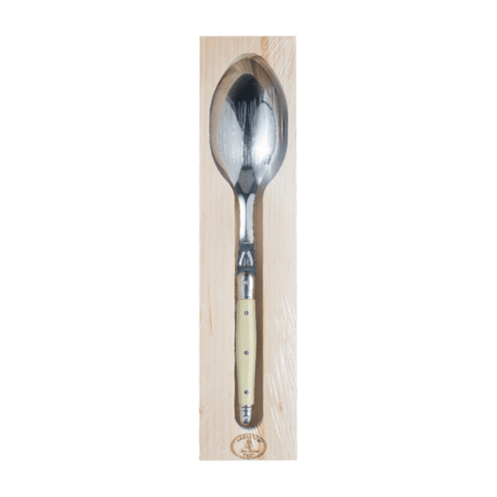 Laguiole Cuchara Para Servir Ivory Caja