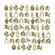 thumbnail image 4 of 60 Piezas Dijes de Vaquero Surtido de Amuletos Colgantes para Joyería Decoraciones Metálicas de Aleación de Zinc con Estilo Clásico Adecuado para Cre Oro, 4 of 5
