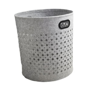 Magideal - Cesta De Lavandería Castro De Lavandería Portable Hollow Ligero Liviano Espacio De Ahorro Plegado Para La Sala De Estar De Dormitorio De Baño Juguetes