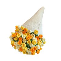 Bothyi - Manta De Ramo De 60 Cm, Tejida A Ganchillo, Ideal Para Regalar En San Valentín O Aniversario