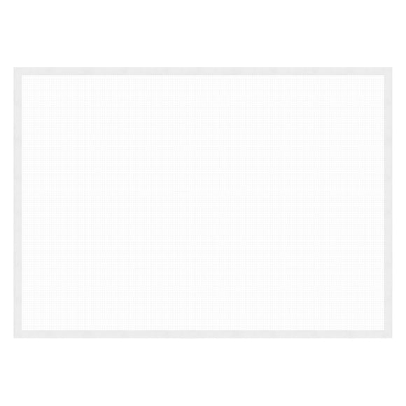 Malla de Pantalla de Ventana Uxcell, 43" x 55" Malla de Red de Fibra de Vidrio para Hacerlo Tú Mismo con Marco Blanco y Borde Adhesivo de Gancho y Bucle