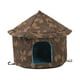 thumbnail image 3 of Casas para para el invierno, al aire libre, impermeables, cálidas, resistentes a la intemperie, cama para , perrera para , Redondo L Marrón, 3 of 5