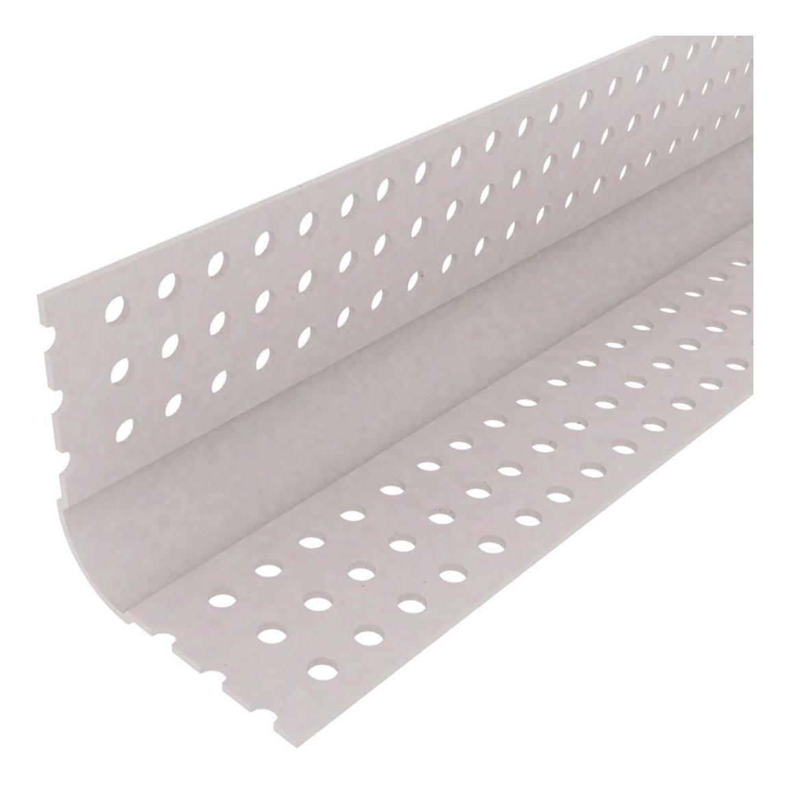 Esquinero Yeso Cartón Redondo 16X16Mm 3Mts Blanco Dvp