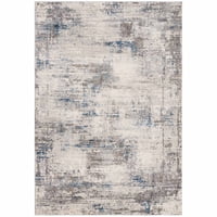 Deco2Day - Alfombra Bergen C - 250 X 350 Cm - Beige / Gris / Azul