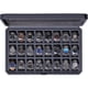 thumbnail image 1 of Caja para relojes ROTHWELL de 24 compartimentos de carbono con cerradura, 1 of 3