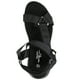 thumbnail image 4 of Sandalias Bajas de Mujer Ajustables TGH03 Negro, 4 of 5