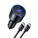 thumbnail image 1 of Cargador de coche UGREEN 130W USB C PD 100W + PD 30W para iPhone, 1 of 7