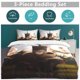 thumbnail image 5 of Black Clover Anime Home Bed 3-piece Set Classic Japanese Anime Polyester Wash Student Dormitory Set, 5 of 5